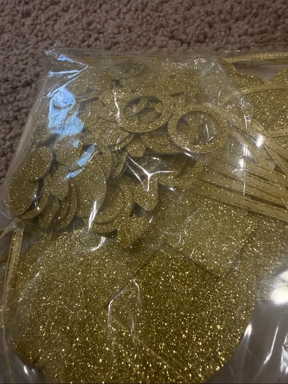 N/A sparkling gold